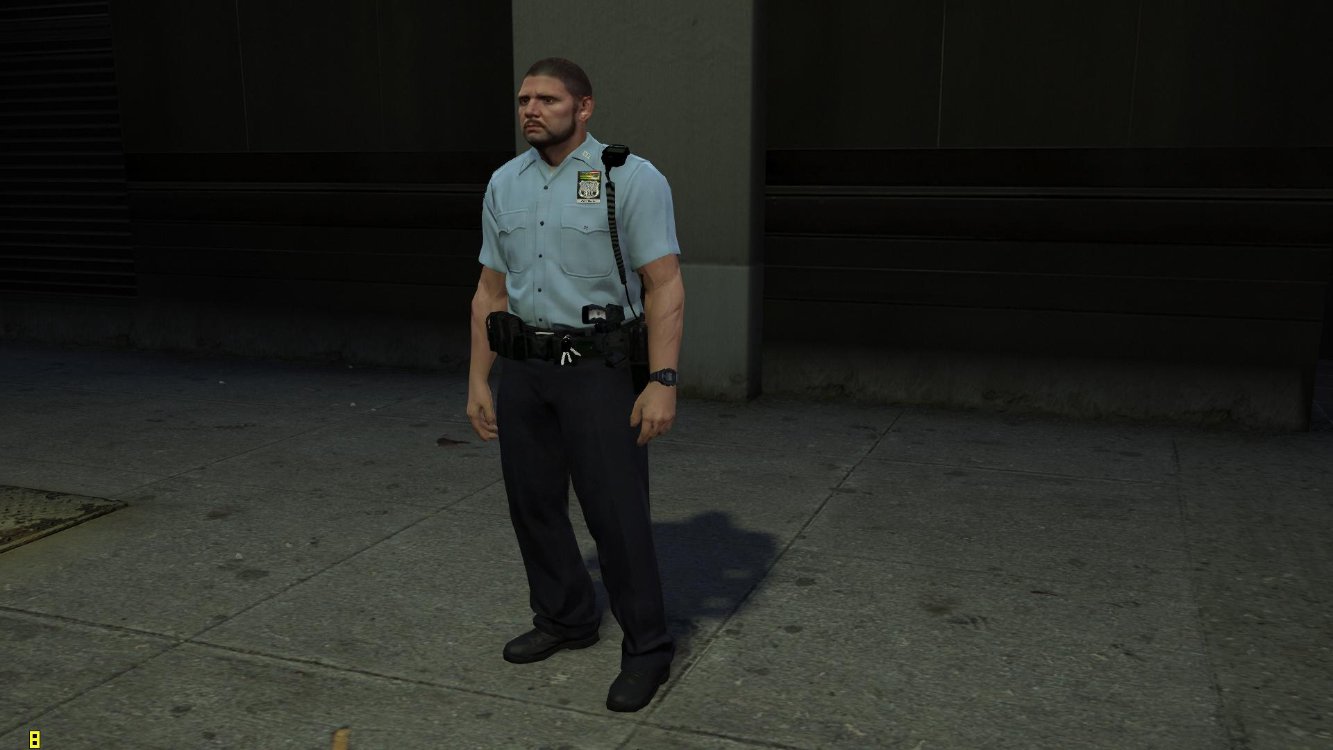 Police uniform in gta 5 фото 47
