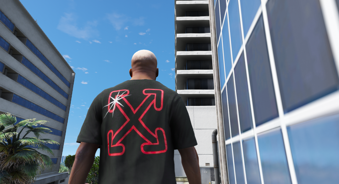 OFF-WHITE Exclusive T-Shirt Pack for Franklin - GTA5-Mods.com