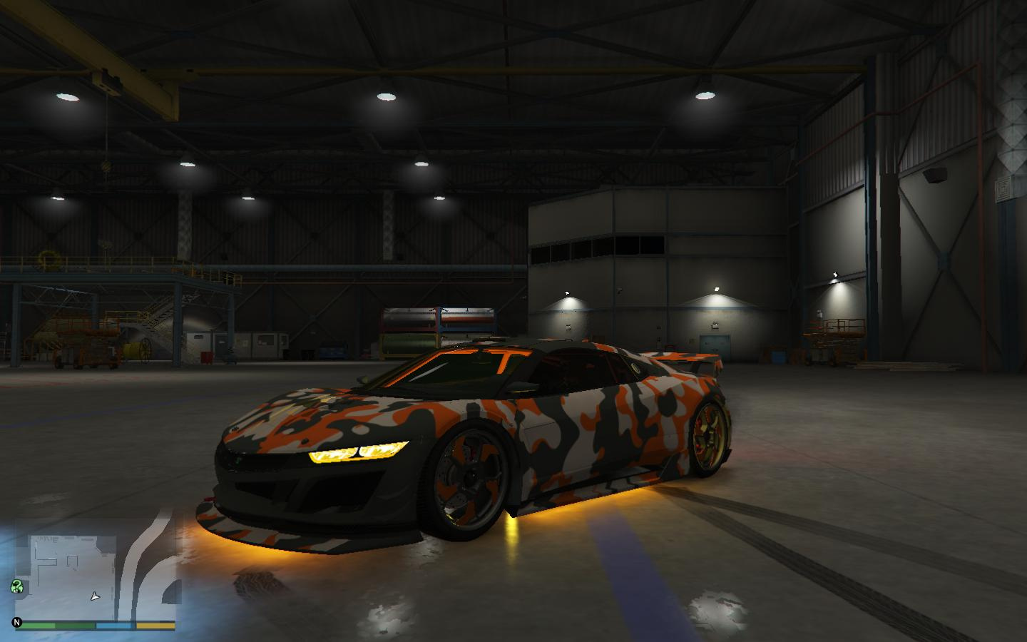 Orange Jester Camo Paint Job [HIGH - TECH] [HD] - GTA5-Mods.com