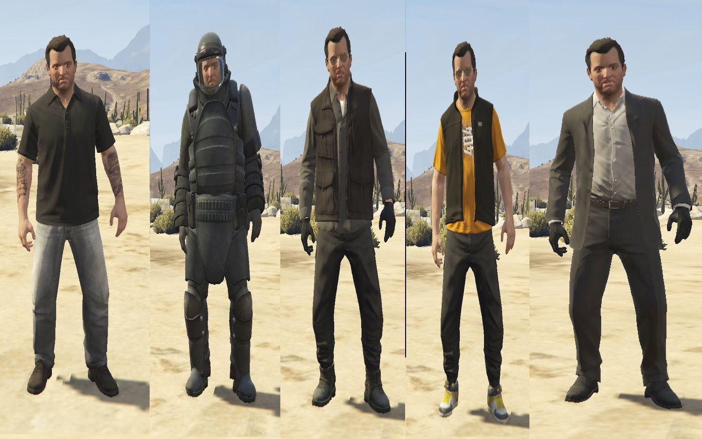 outfits for micheal,franklin and trevor - GTA5-Mods.com