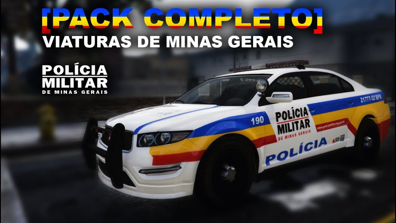 GTA V Mods Brasileiros Pack Policia do Rio de Janeiro PMERJ 
