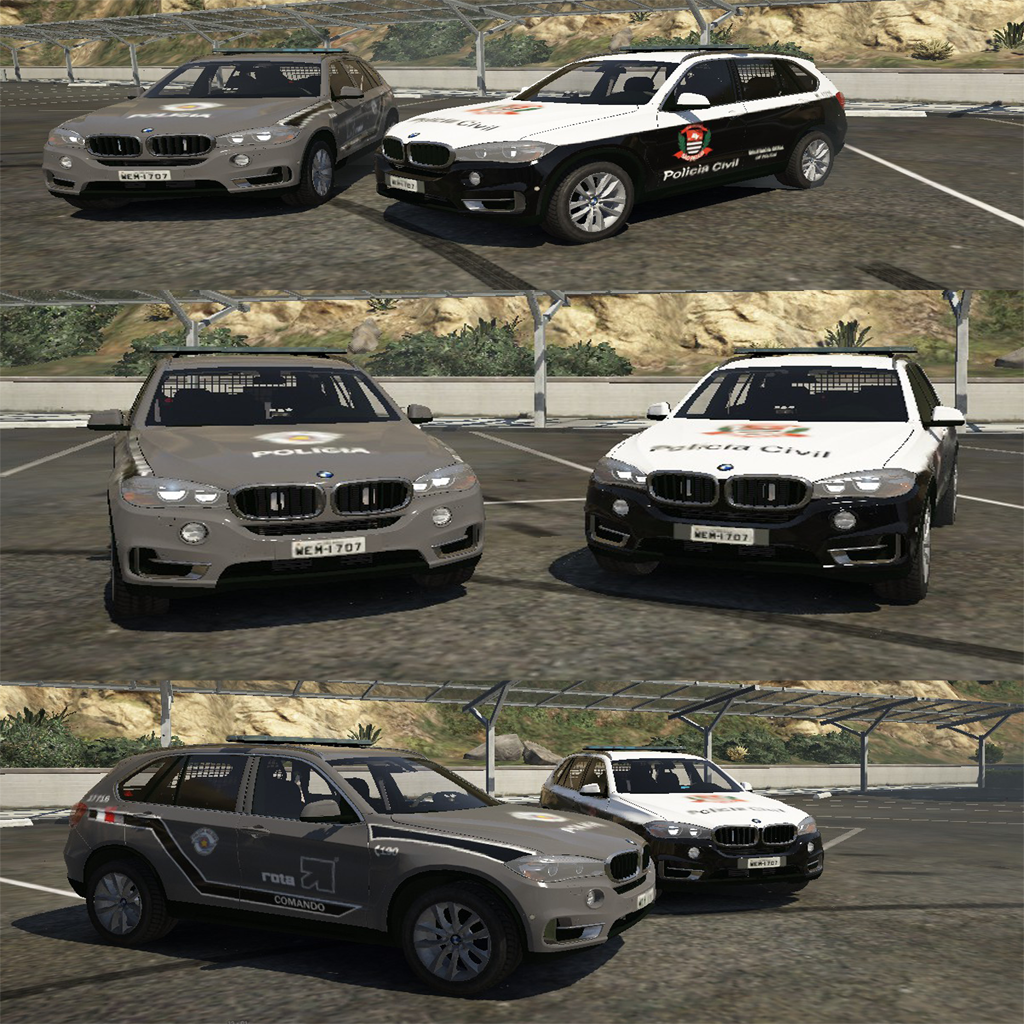 Viatura Polícia Federal Brasileira PF Mitsubishi Pajero Full - Brazilian  Federal Police (FBI) - GTA5-Mods.com