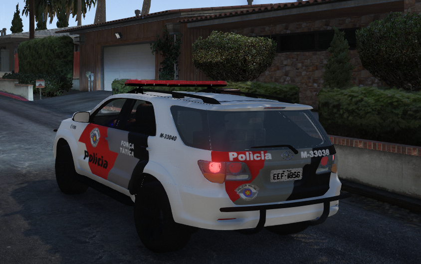 GTA V MOD Policia - Carro HILUX da Policia 