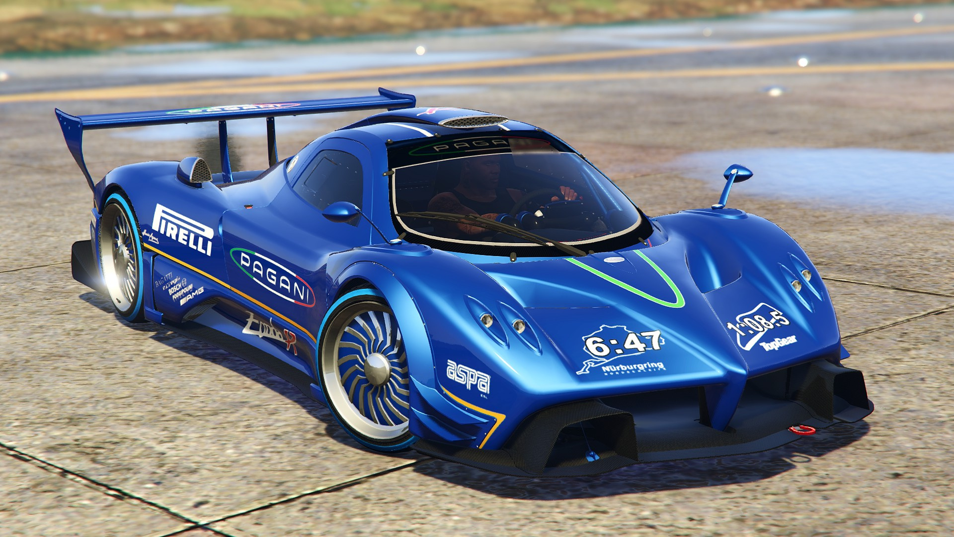 Pagani zonda gta 5