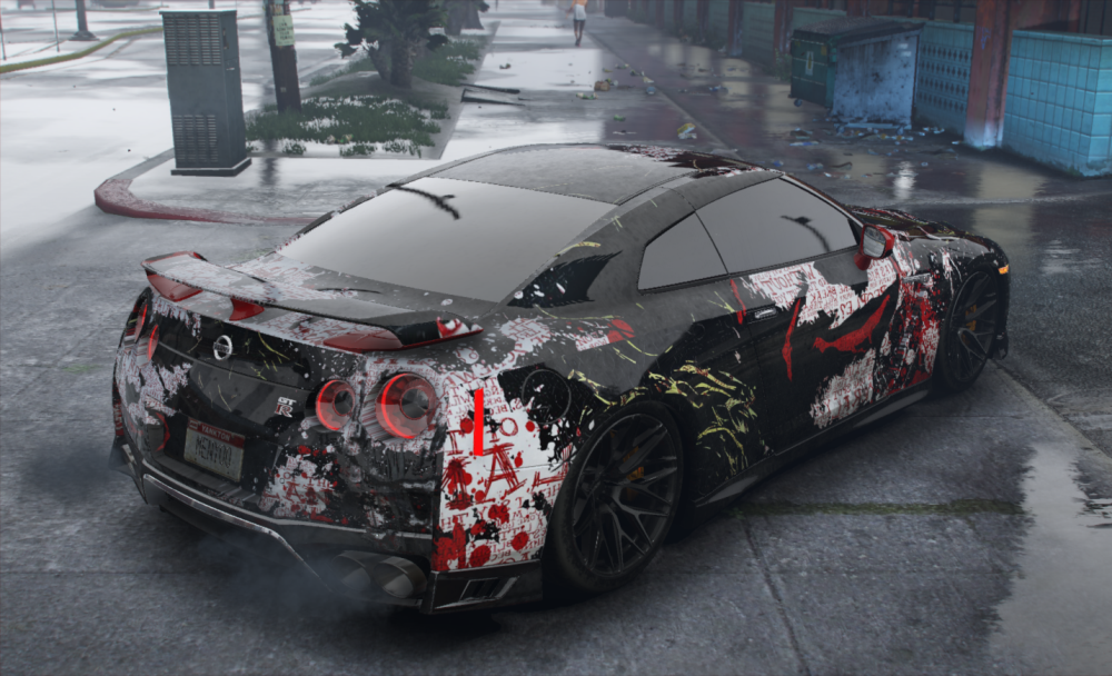 Nissan GTR livery