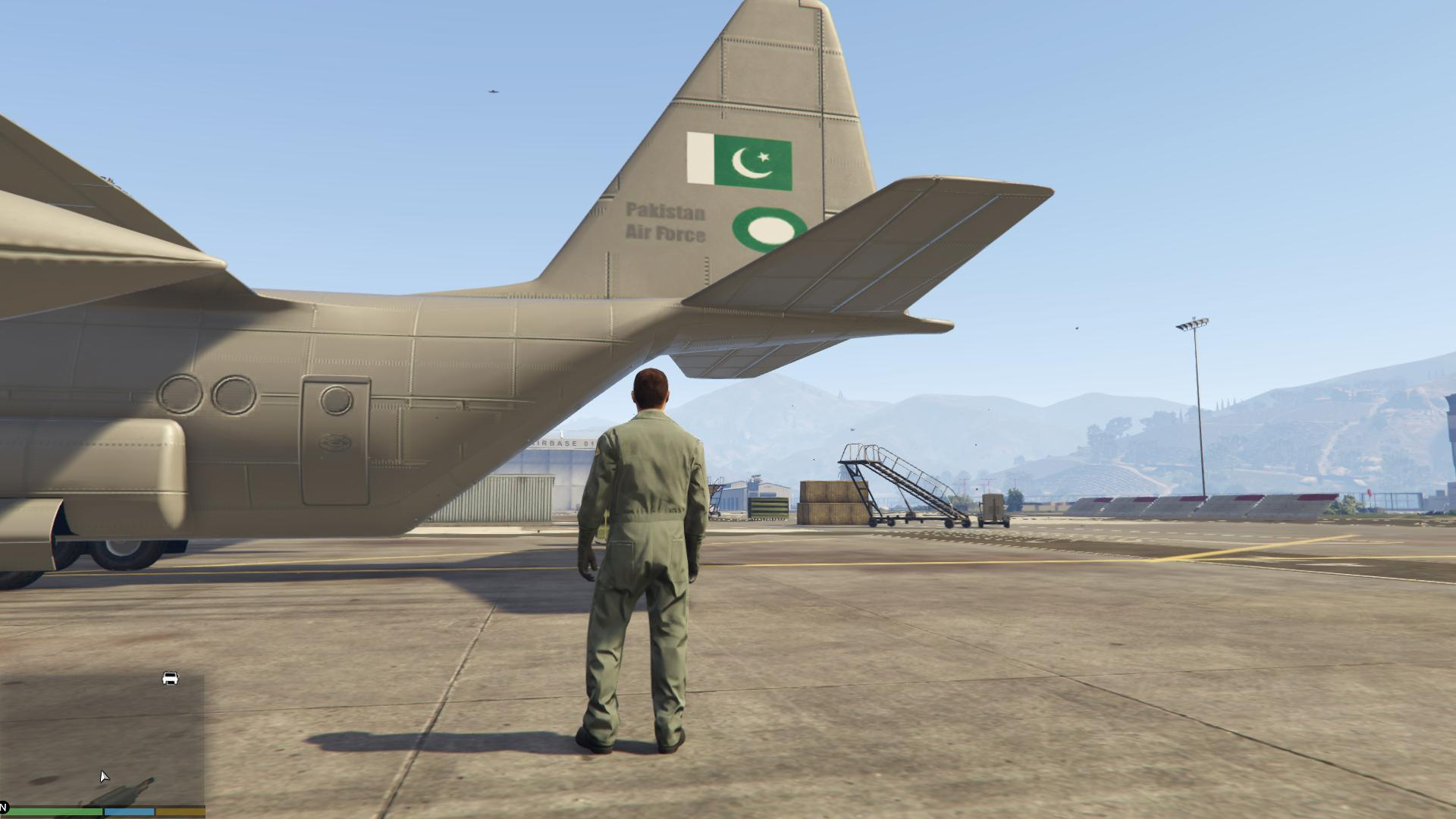 Pakistan Air Force Titan Skin Based On C 130 Gta5 Modscom