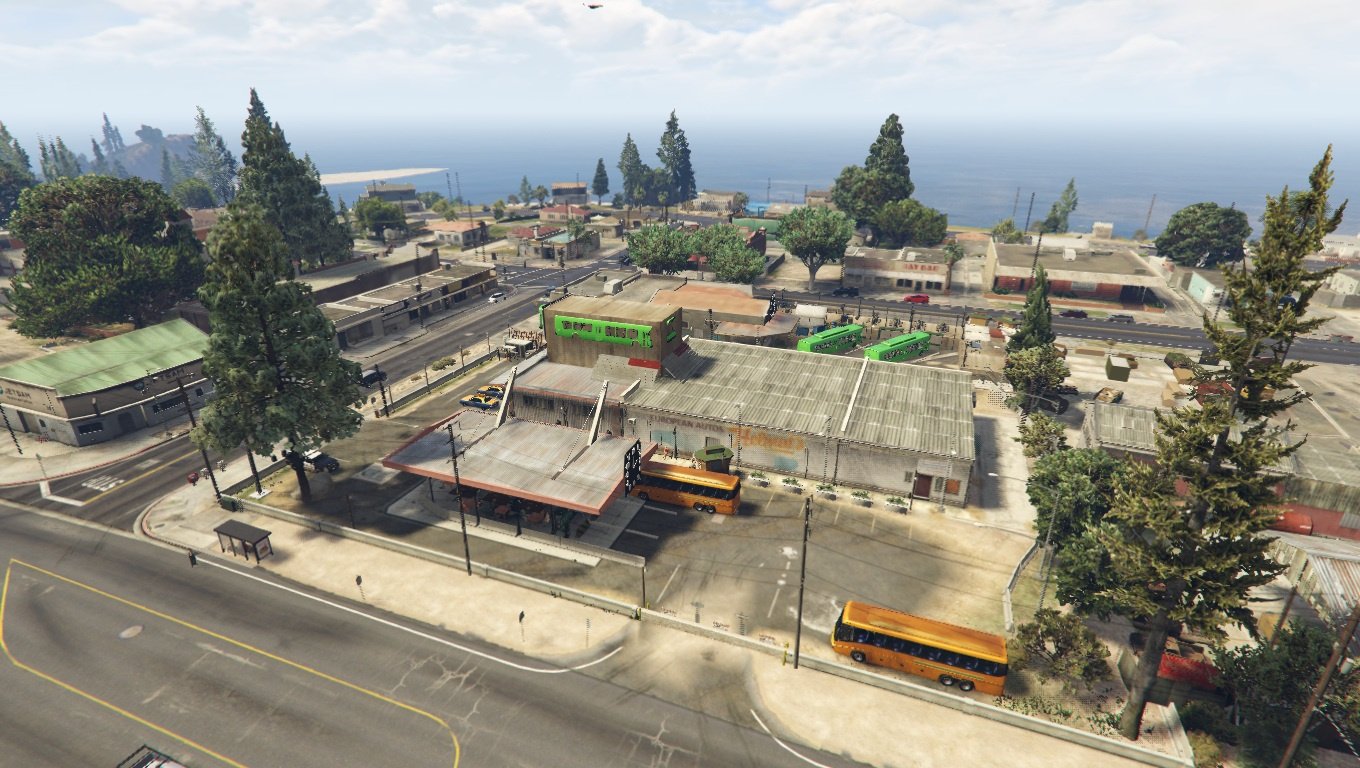 Paleto Bay Station bus - GTA5-Mods.com