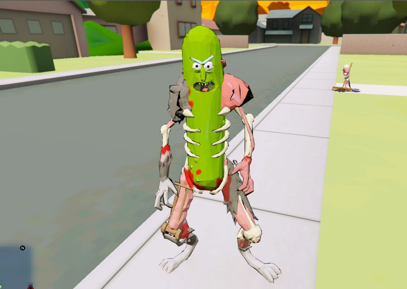 pickle rick (rick and morty) [add-on]