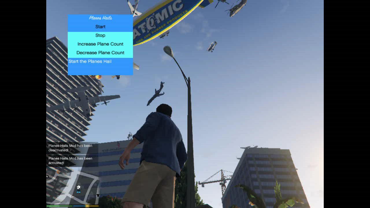 GTA X Scripting - JulioNIB mods: GTA V PC - Angry Planes remake