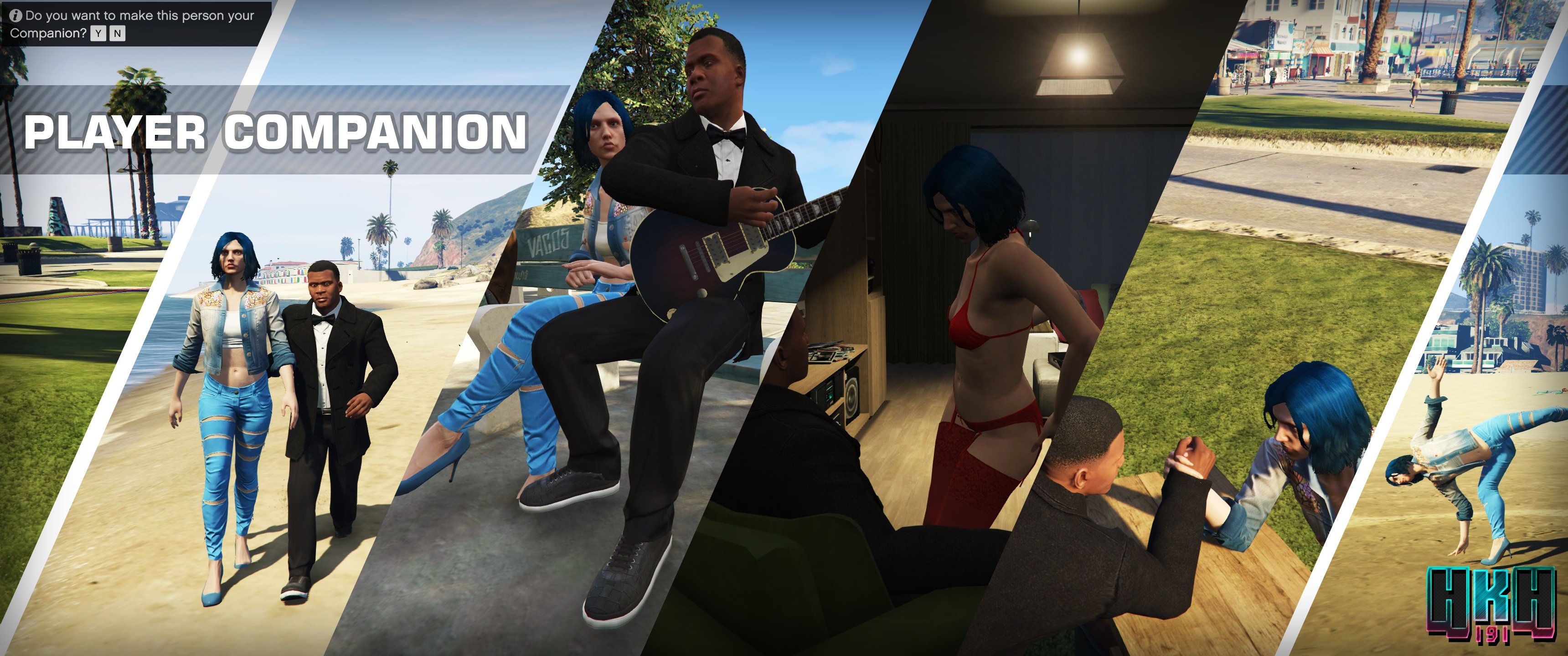 GTA5 game new MOD: introduce a new story mode, use AI to make NPC