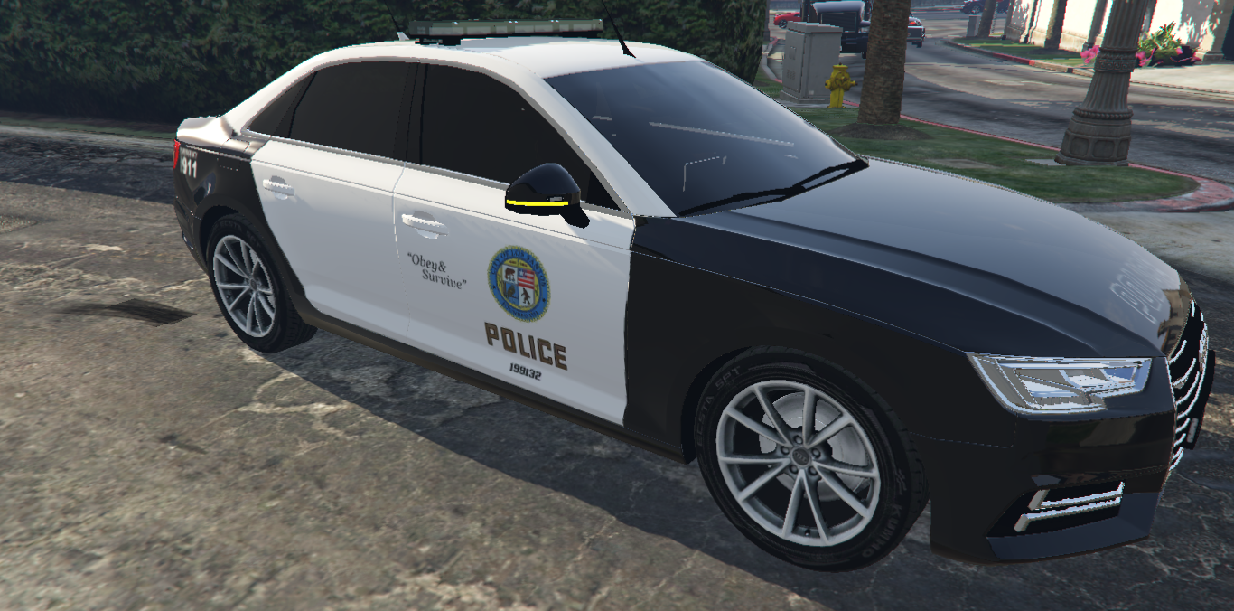 Police Audi A4 Quattro LSPD paintjob - GTA5-Mods.com