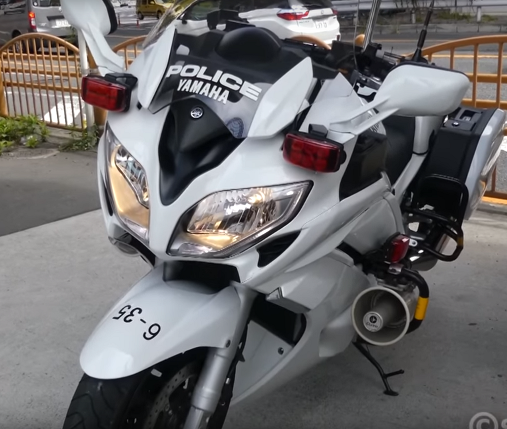 japanese police bike