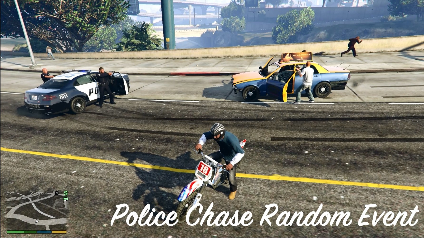 gta real life police chase