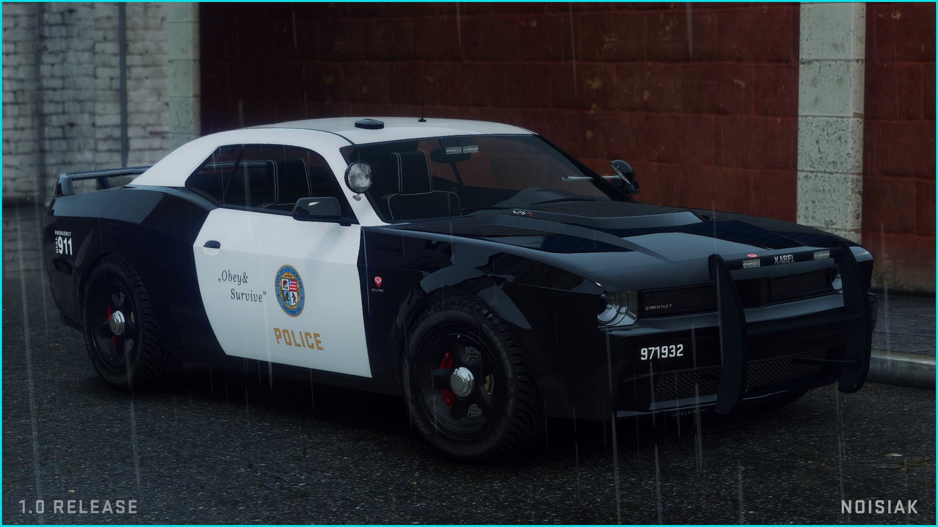 Police Gauntlet Hellfire [Add-On / FiveM, Unmarked