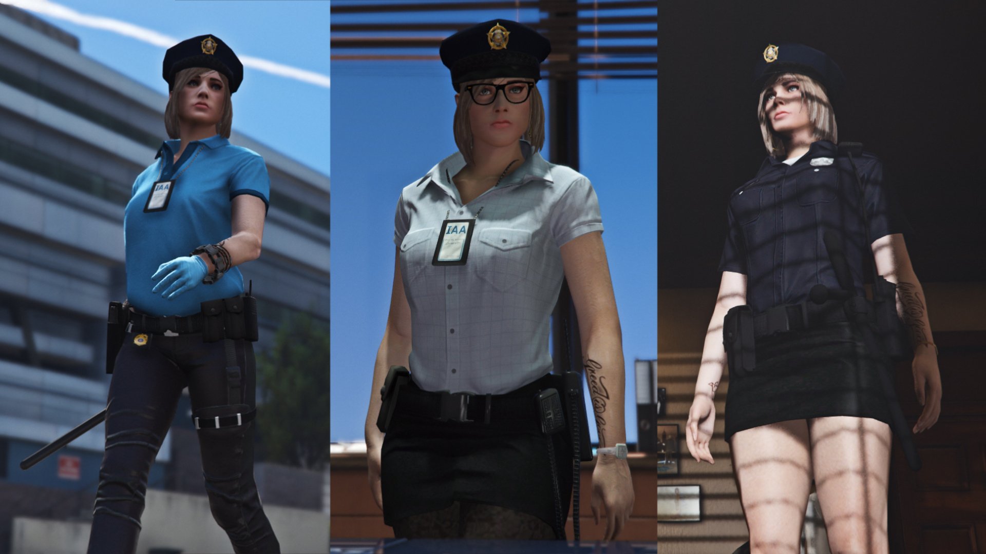 Gta 5 костюм полицейского фото 12