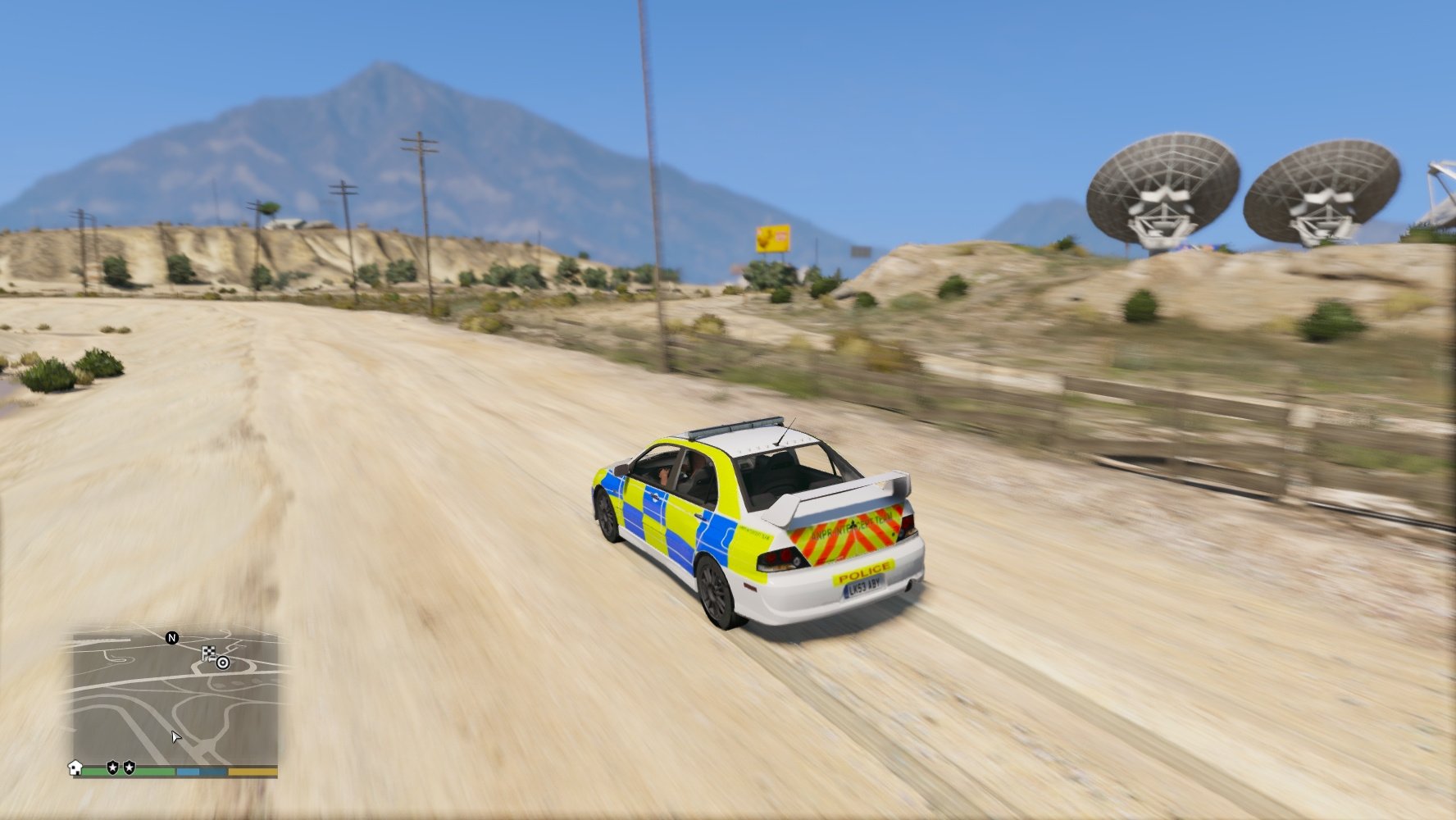 Police Interceptor Livery for Lancer Evo IX (UNCONTINUED) - GTA5-Mods.com