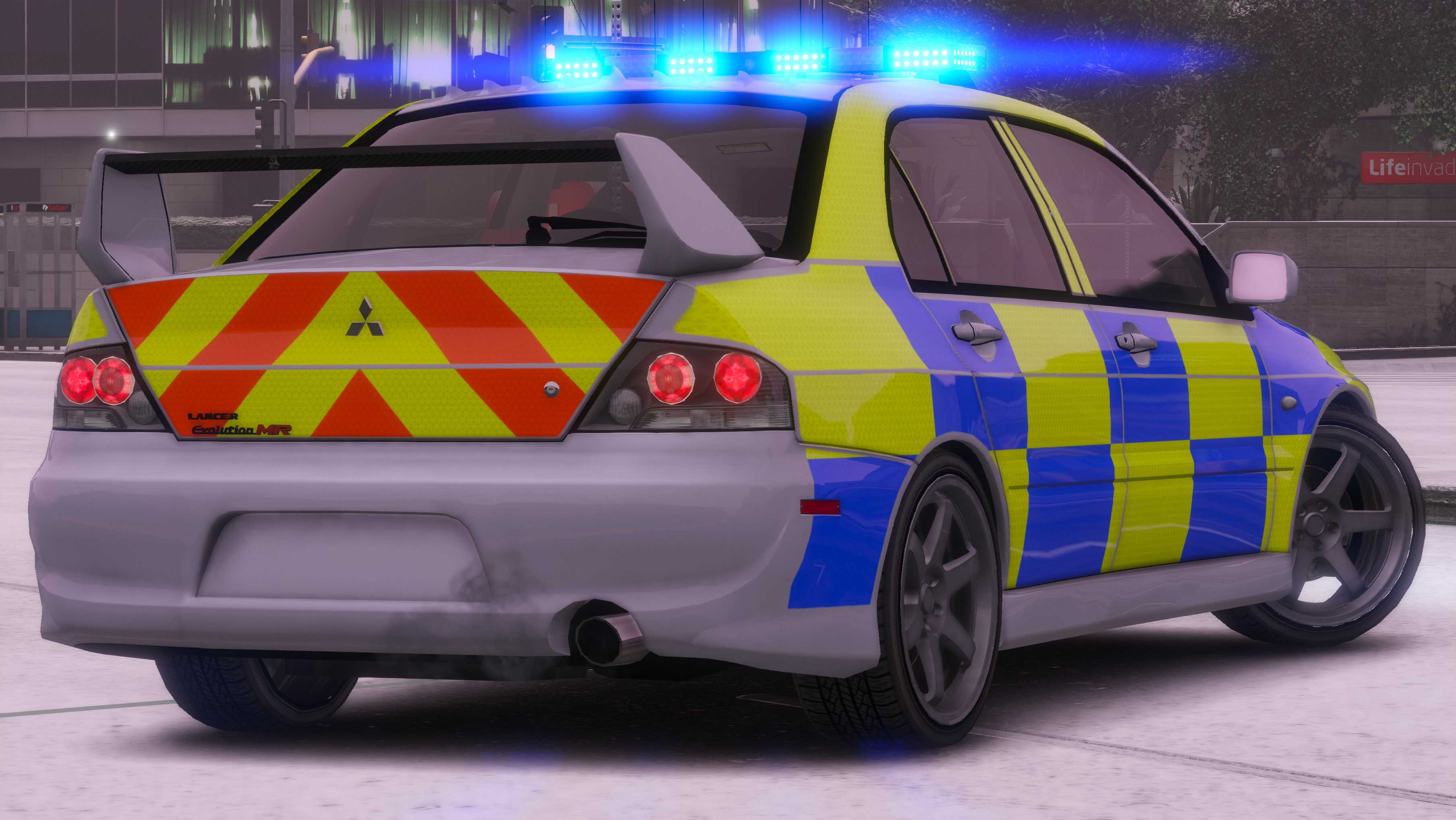 Police Mitsubishi Evolution 9 (Pack) - Marked & Unmarked - GTA5-Mods.com