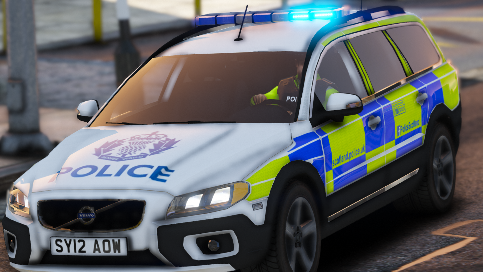 Volvo xc70 Police