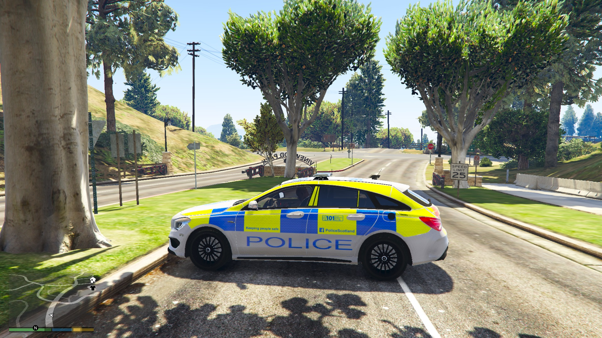 Police Scotland Mercedes-benz Cla 45 Amg - Gta5-mods.com