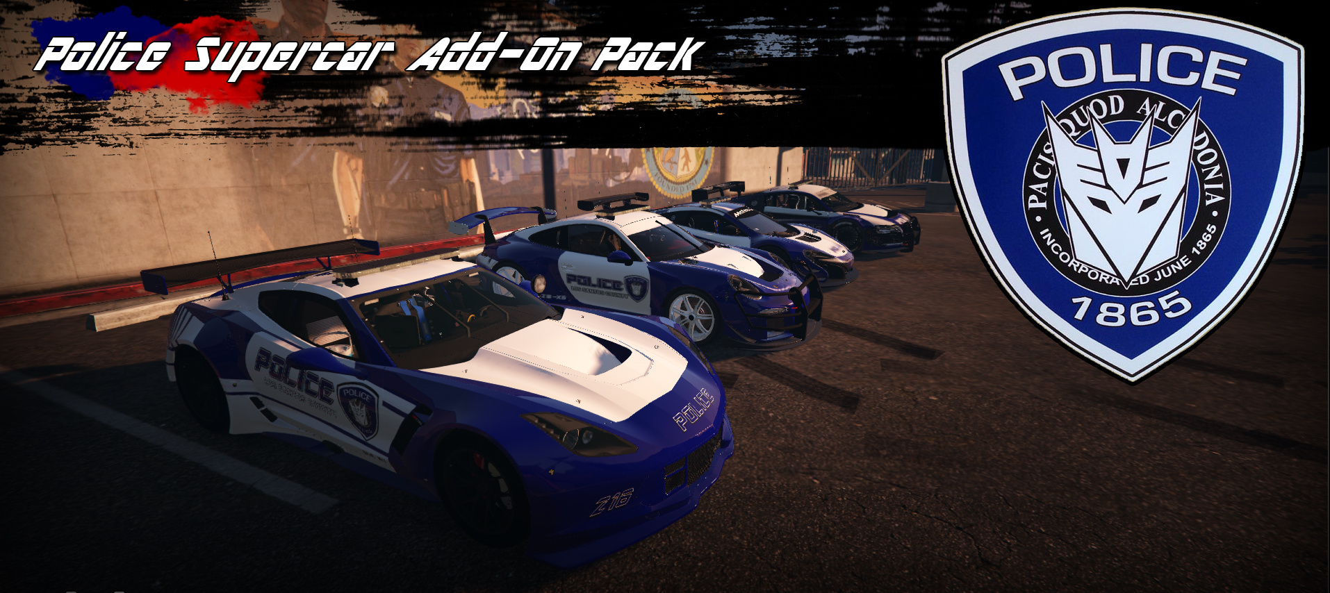 Police Supercar Pack Add On 1 0 0 Gta5 Mods Com