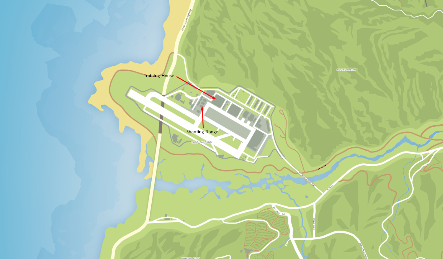 Где находится лагерь альтруистов. Военная база в ГТА 5 на карте. Карта военной базы в ГТА 5. Sonar collections Dock в ГТА 5. База альтруистов в GTA 5 на карте.