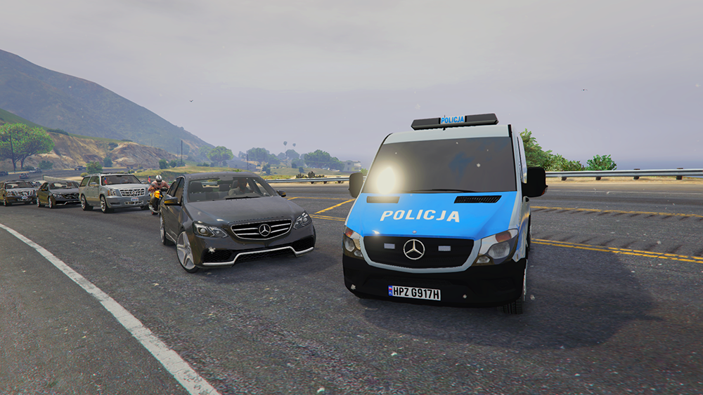 Mercedes Sprinter Polska Policja (Polish Police) GTA5