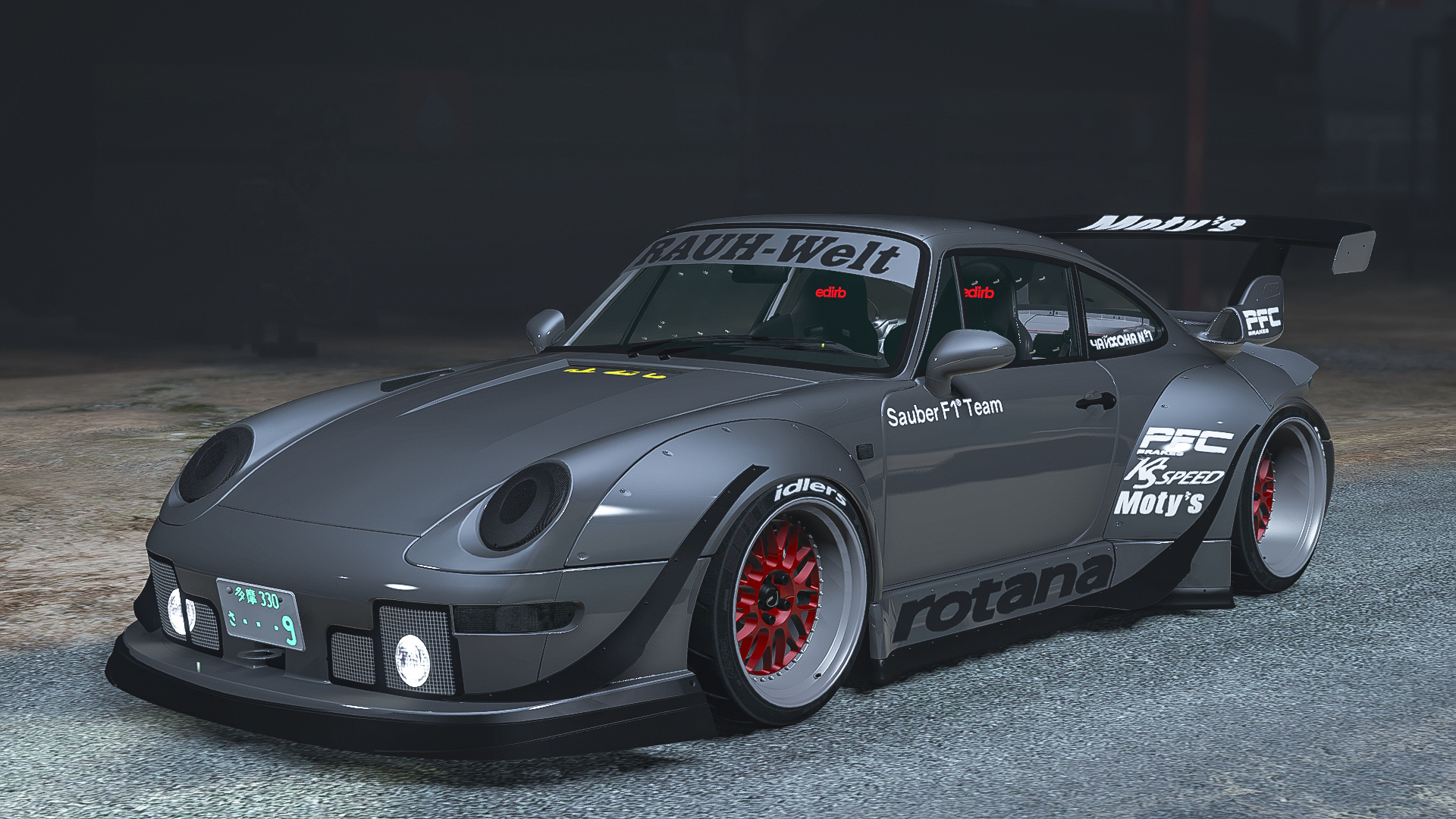 Porsche 911 993 rwb