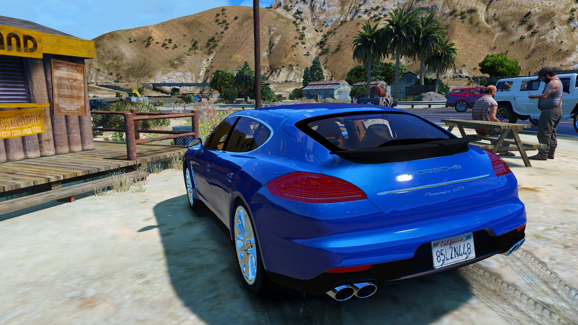 Porsche panamera gta 5