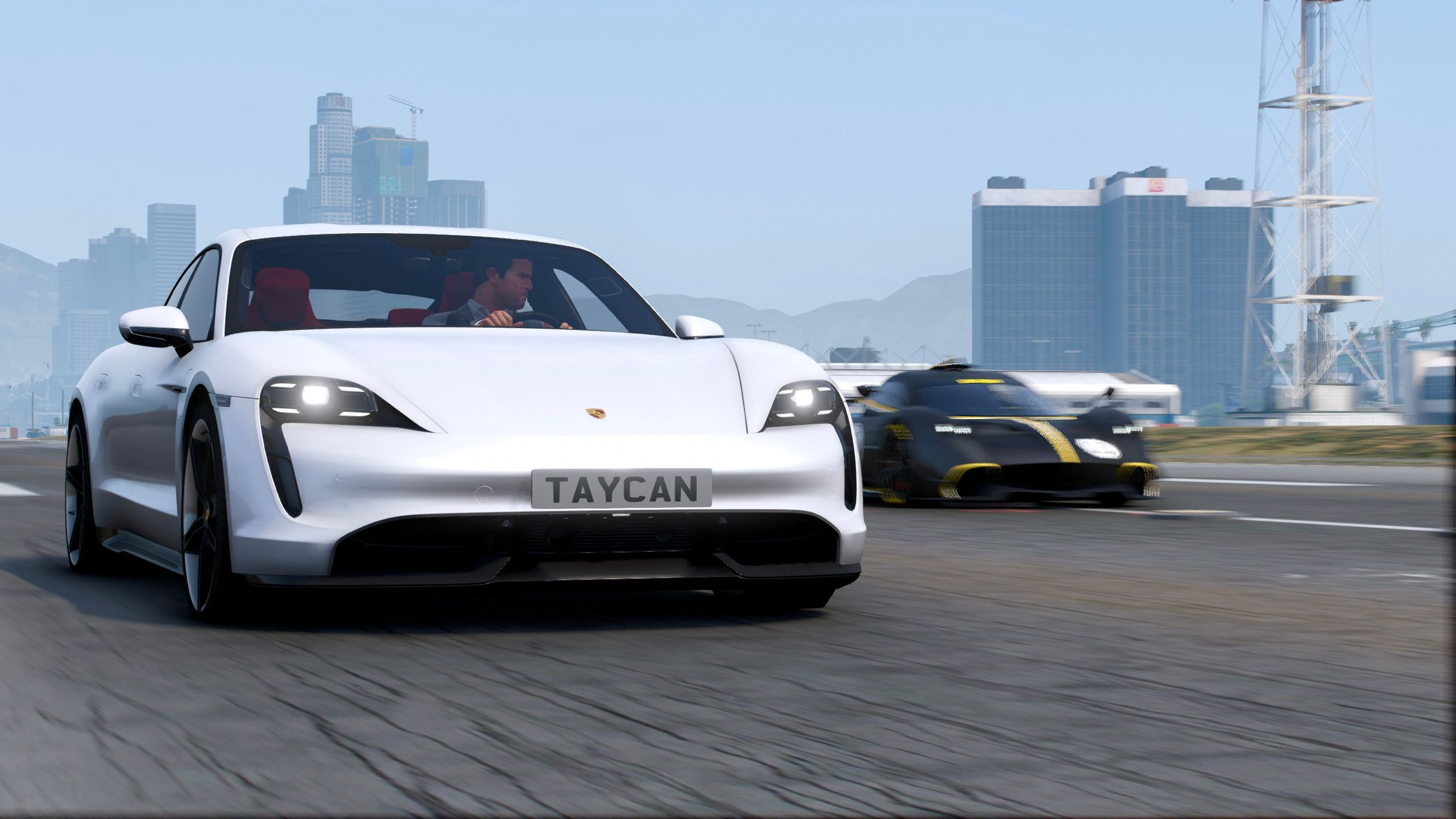 Gta 5 porsche taycan turbo s фото 4