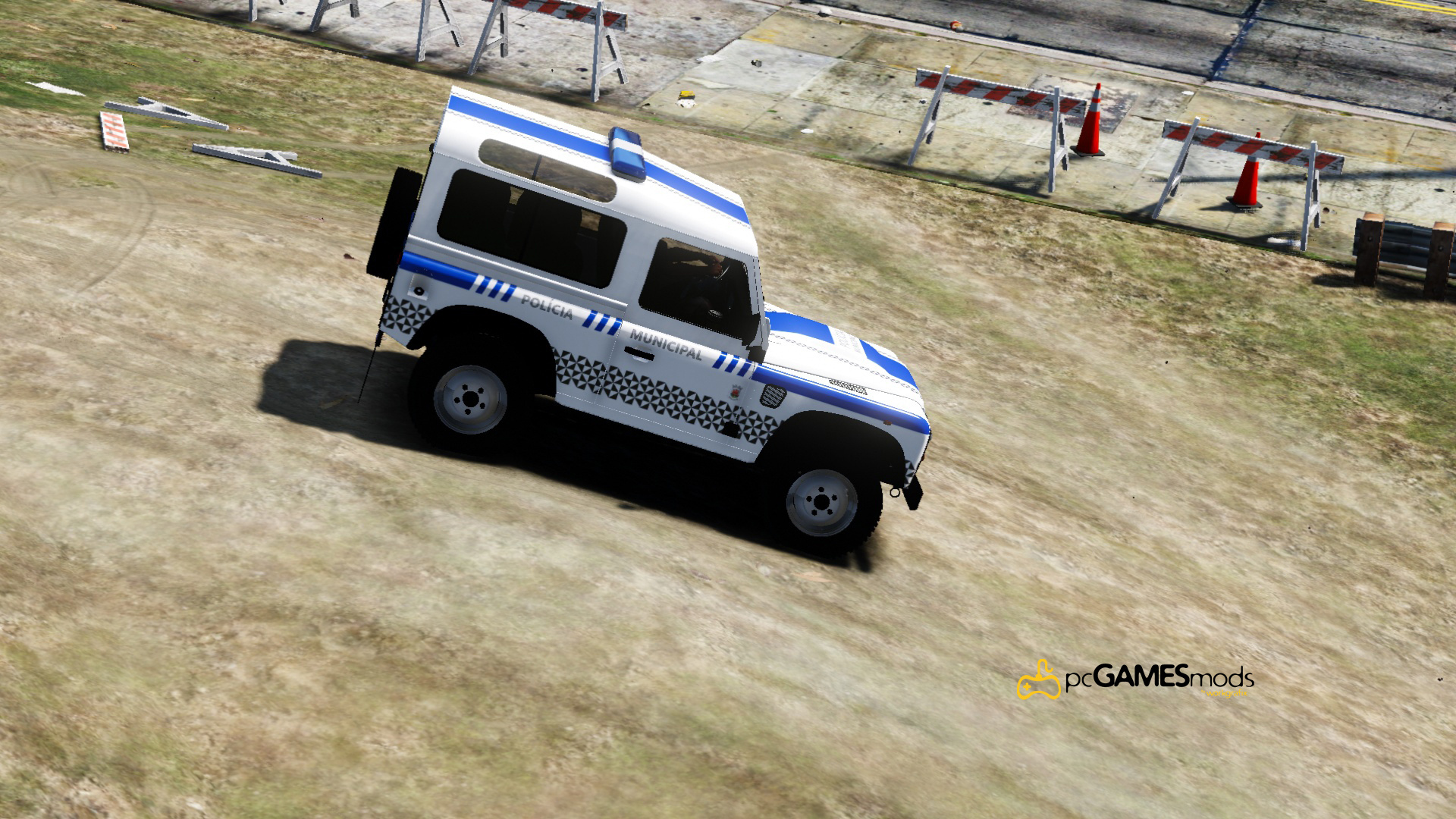 Land Rover Defender 90 Policia Naval for GTA 5