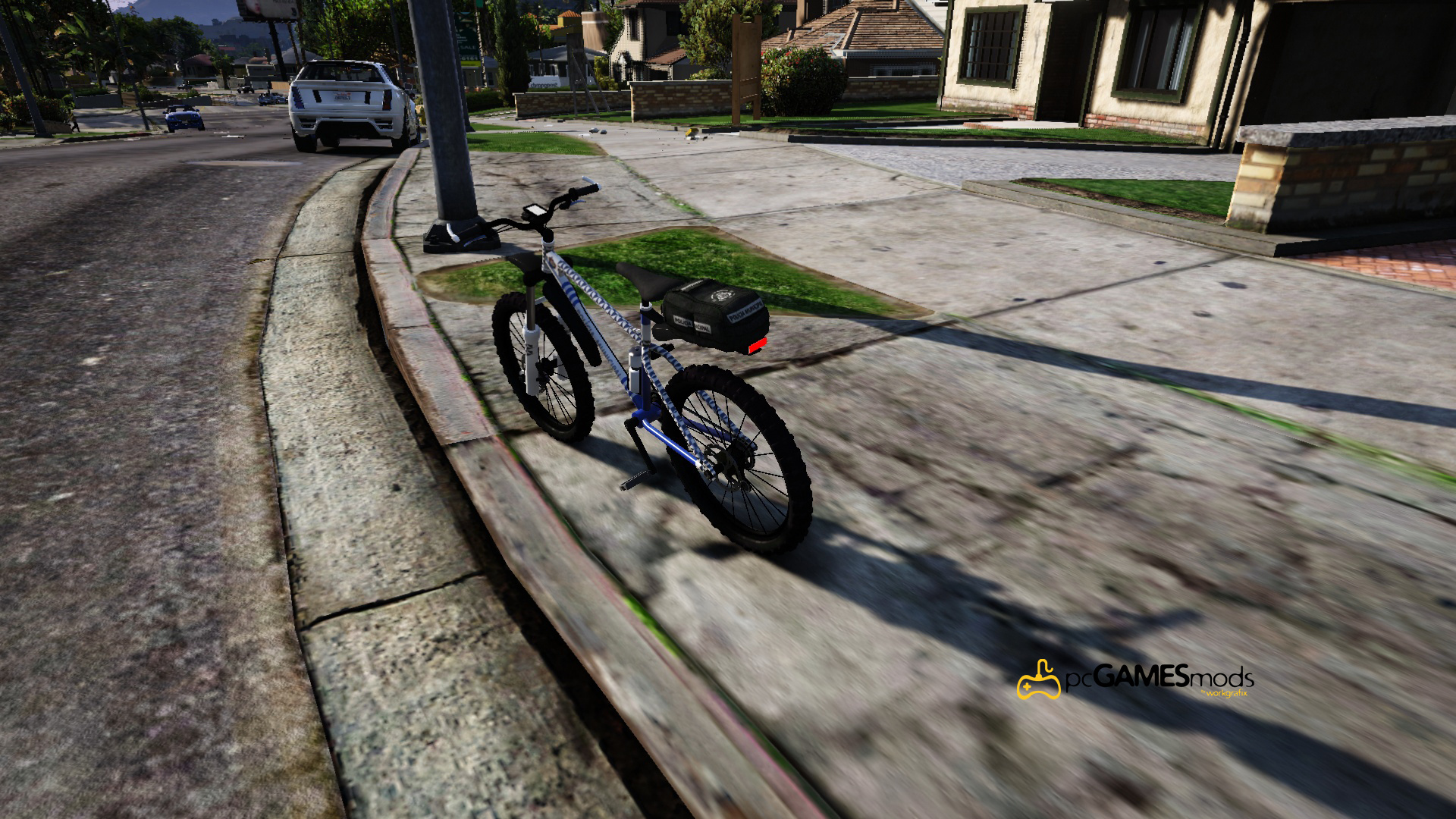 Police bike gta 5 замена фото 50