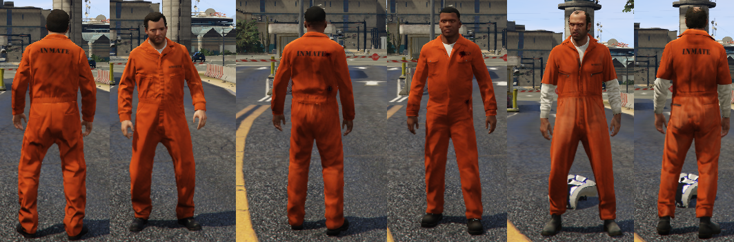 Female Prison Uniforms GTA FiveM Clothing