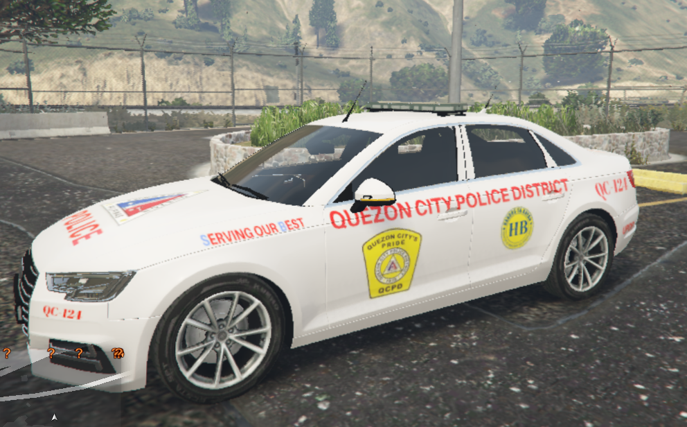 Quezon City Police UPDP Audi A4 Quattro - GTA5-Mods.com