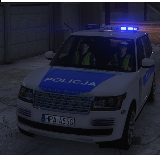 Range Rover Polska Policja [Faza Testów]