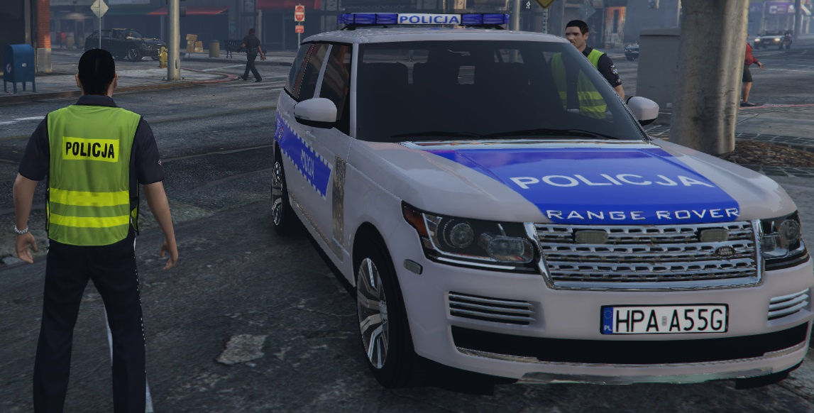 Range Rover Polska Policja [Faza Testów]