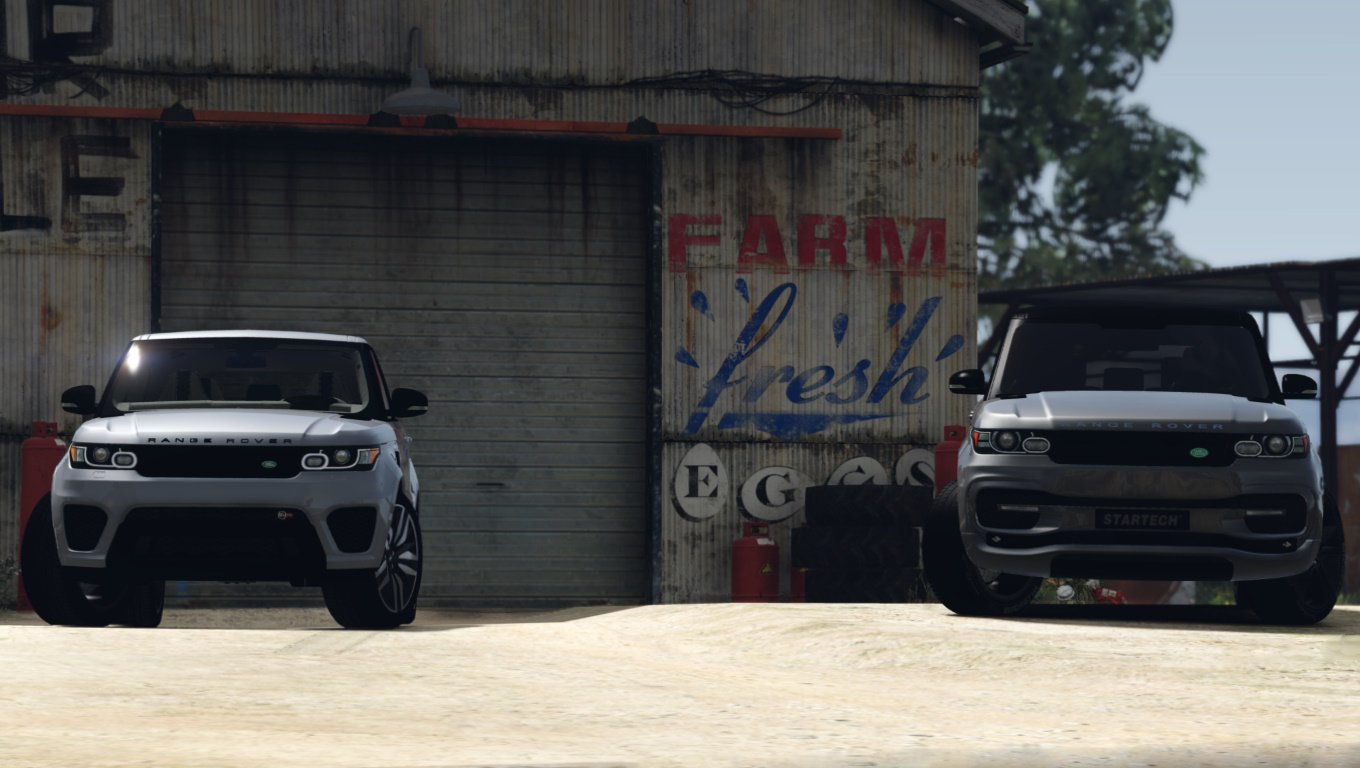 Range Rover SVR GTA 5