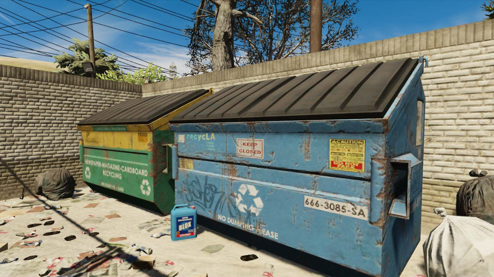 Real Bins & Dumpsters - GTA5-Mods.com