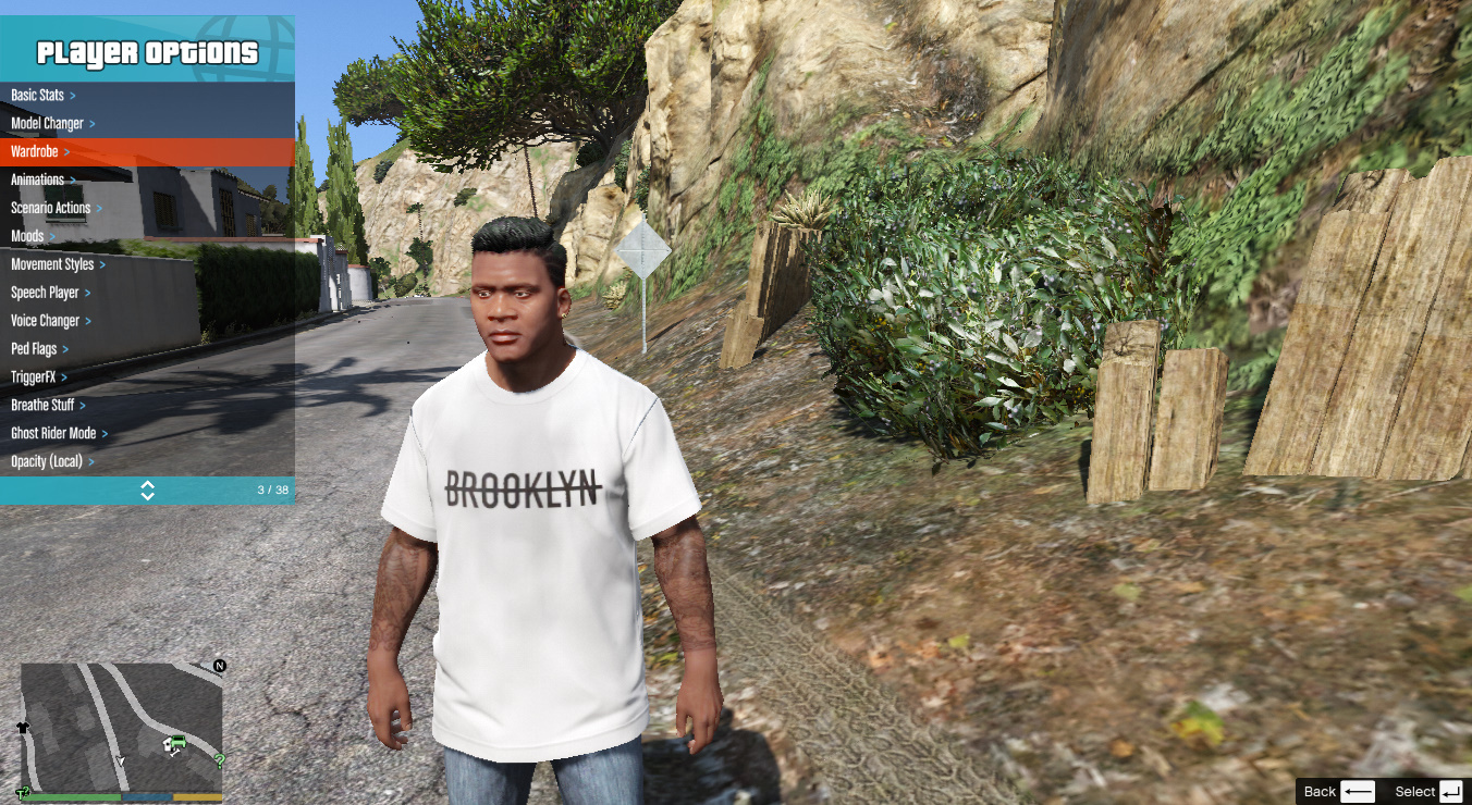 Real Life Franklin Brooklyn T-Shirt high quality - GTA5-Mods.com