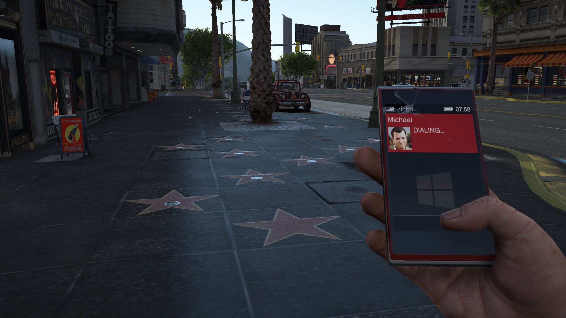 Real Life Phone Backgrounds During Calls - GTA5-Mods.com