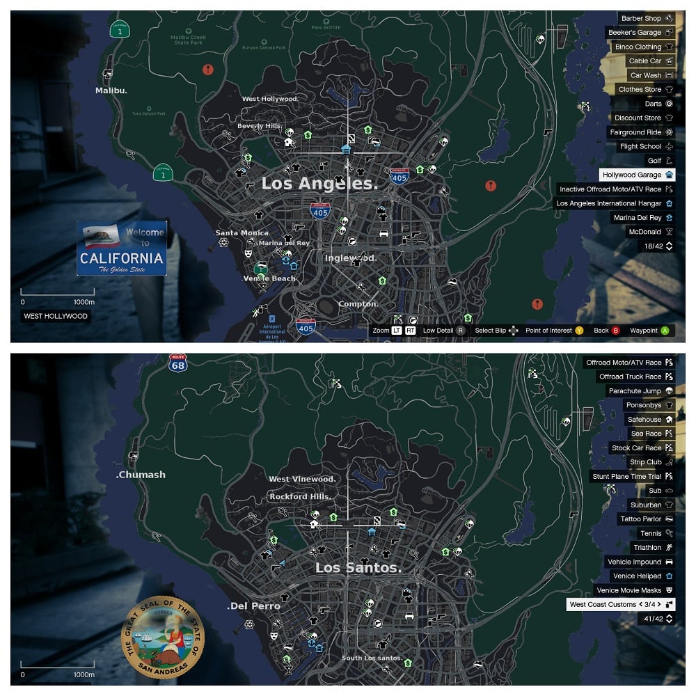 PAID][STANDALONE][MAP] Los Santos / LA Postal Map - Premium