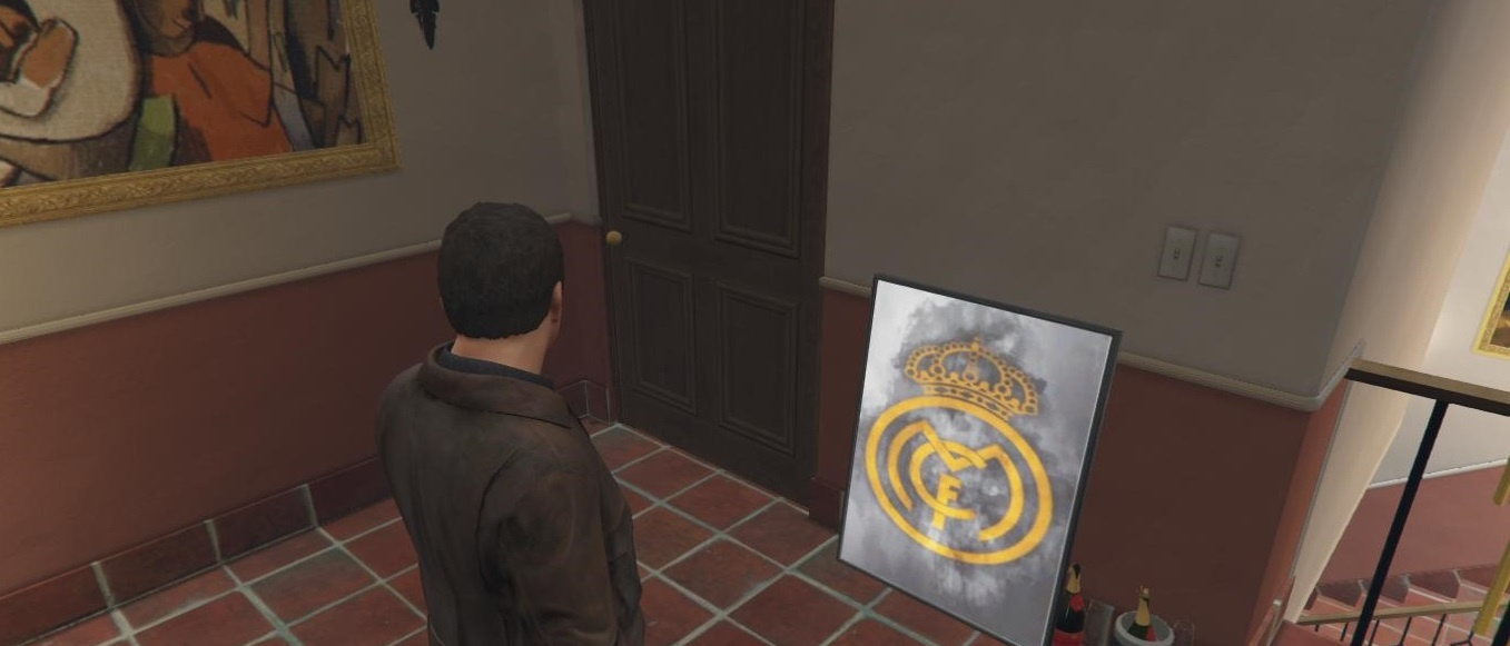 real madrid poster Michael house - GTA5-Mods.com