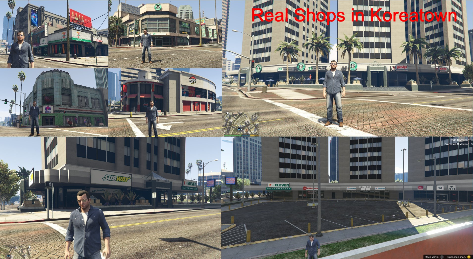 Real Shops in Los Santos 