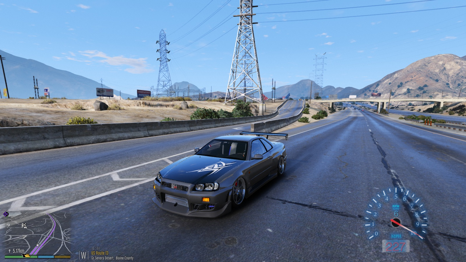 Drift handling for Nii Nissan Skyline R34 GTT - GTA5-Mods.com