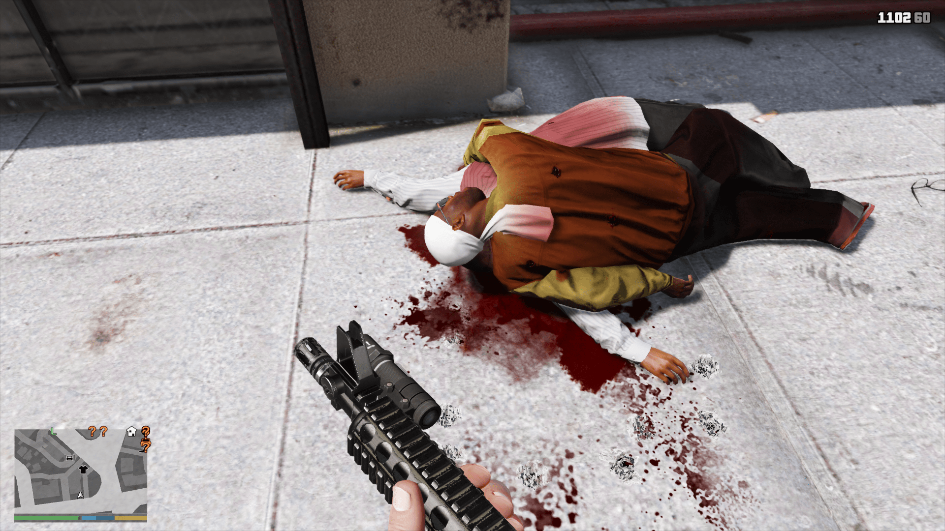 Blood and gore for gta 5 фото 87