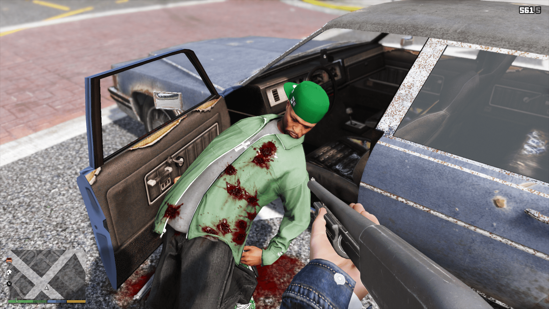 Blood and gore for gta 5 фото 31