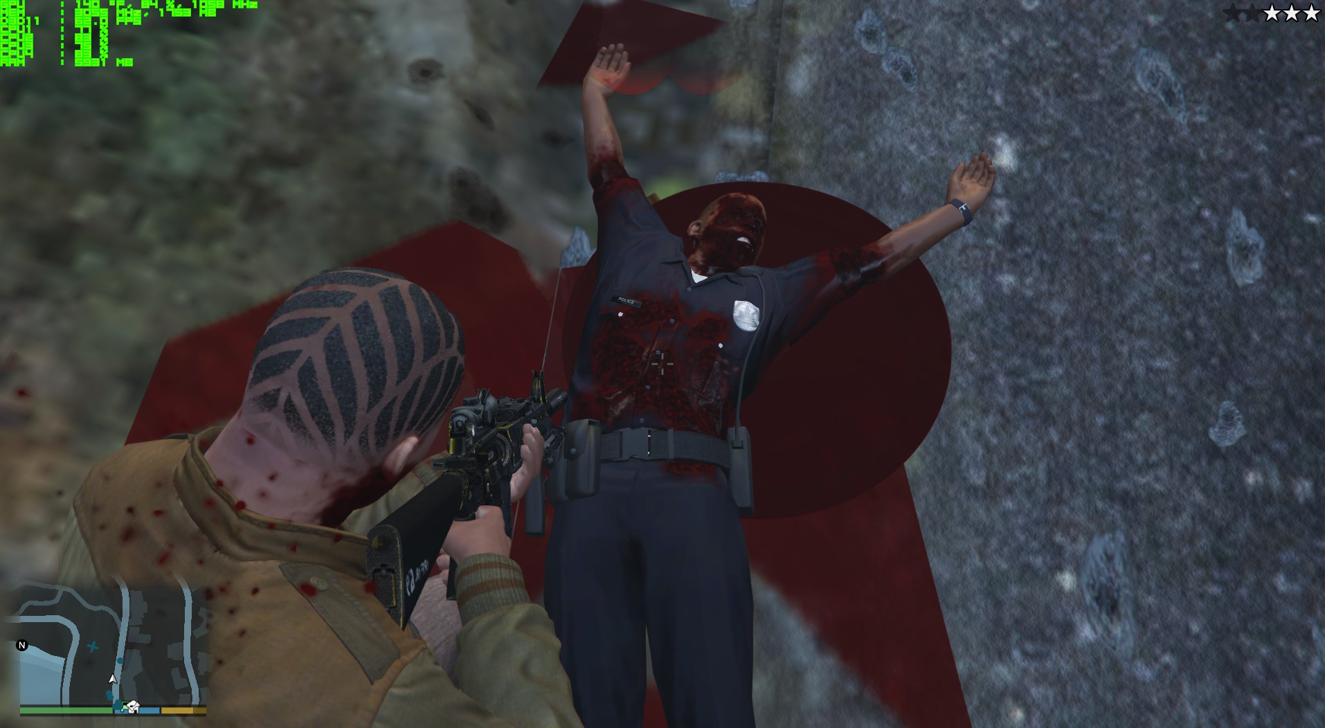 Gore and blood gta 5 фото 33