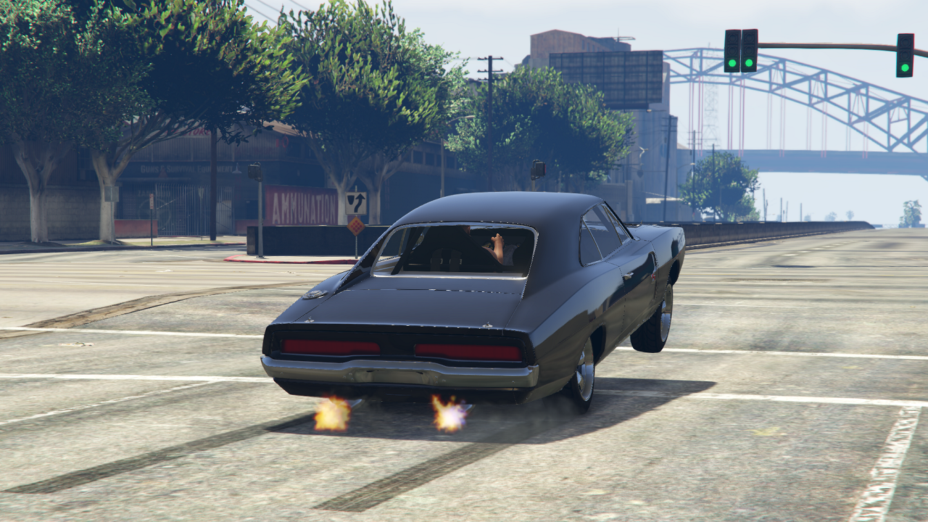 Fast and furious charger gta 5 фото 66