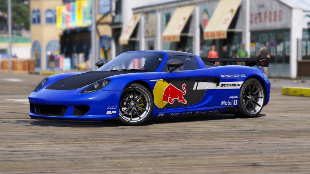 Red Bull livery for Porsche Carrera GT 
