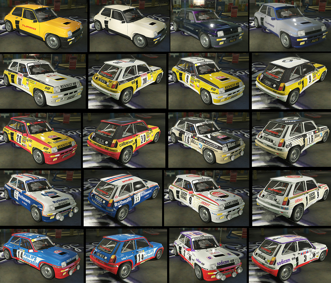 Renault 5 Turbo Add On Replace Tuning Livery Gta5 Mods Com