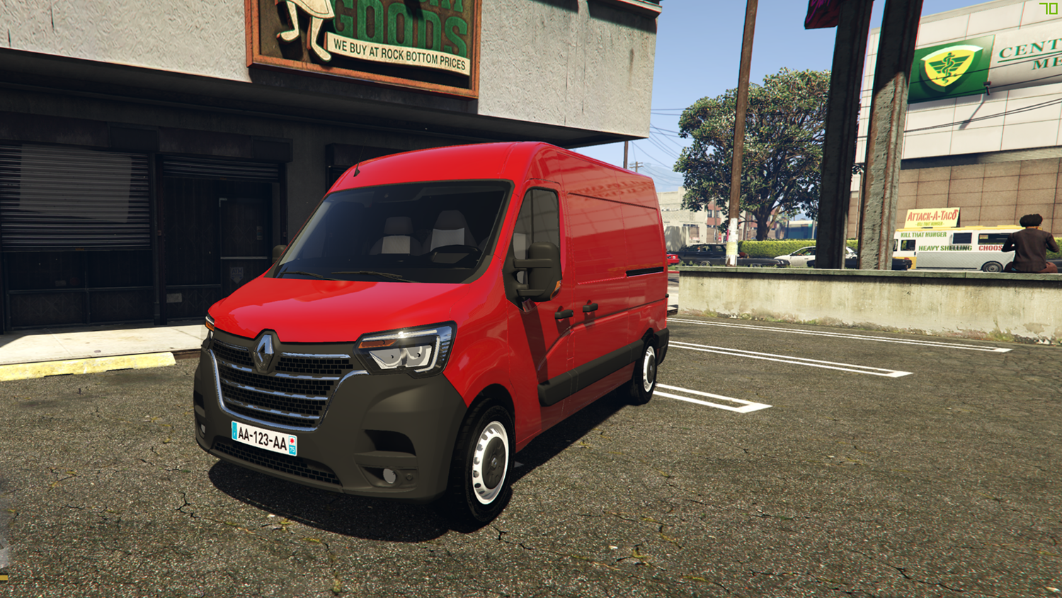 Renault Master L2H2 2019 [ADDON / REPLACE] [UNLOCKED